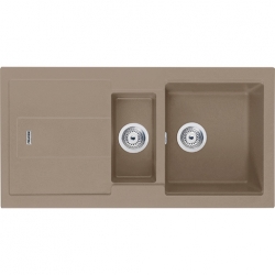 Zlewozmywak granitowy Franke Bellini BLG 651 CAPPUCCINO 114.0324.240