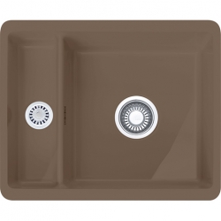 Zlewozmywak ceramiczny Franke KUBUS KBK 160 CAPPUCCINO 126.0380.012