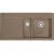 Zlewozmywak ceramiczny Franke MYTHOS MTK 651-100 LEWA STRONA CAPPUCCINO 124.0379.865