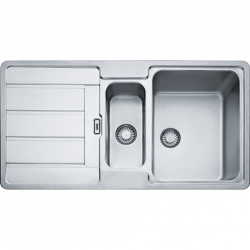 Zlewozmywak stalowy Franke HYDROS HDX 654  STAL SZLACHETNA JEDWAB 101.0320.862