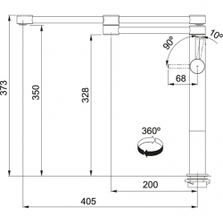 Bateria Franke PESCARA P CHROM 115.0469.764