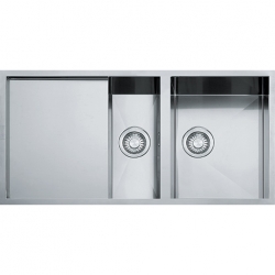 Zlewozmywak stalowy Franke PLANAR PPX 151 STAL SZLACHETNA JEDWAB 122.0198.387