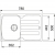 Zlewozmywak Franke Antea AZG 611-78 onyx 114.0499.060