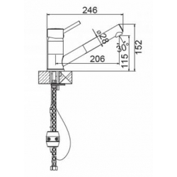 Bateria Franke FG 2003 chrom