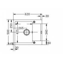 Zlewozmywak Franke Maris MRG 611-62 KAMIENNY SZARY 114.0284.764