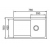 Zlewozmywak Franke ORION OID 611-78 vulcan 114.0395.185
