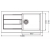 Zlewozmywak Franke SIRIUS SID 611 onyx