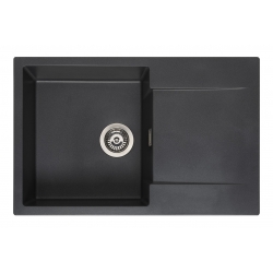 Zlewozmywak Reginox AMSTERDAM 78 BLACK SILVERY