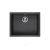 Zlewozmywak Reginox AMSTERDAM 50 PURE BLACK