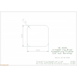 Zlewozmywak Reginox IB4040 440x440 mm