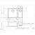 Zlewozmywak Reginox OHIO 400x400 mm + 180x400 mm