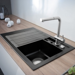 Zlewozmywak Systemceram BELA 78 LEWA KOMORA ALU 50190176