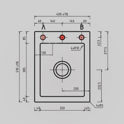 Zlewozmywak Systemceram MERA 39 KOREK MANUALNY GRONLAND 50610112