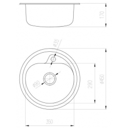 Zlewozmywak Deante FIESTA ZRS 2803 grafit