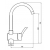 Bateria Deante KOSTEL BFK 062M chrom