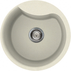 Zlewozmywak Elleci EGO ROUND bianco antico 62