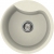 Zlewozmywak Elleci EGO ROUND bianco antico 62