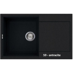 Zlewozmywak Elleci EASY 300 Antracite 59