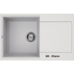 Zlewozmywak Elleci EASY 300 Bianco Titano 68