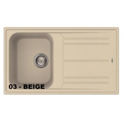 Zlewozmywak Elleci Eco Stone HOME 400 Beige 03