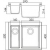 Zlewozmywak Elleci QUADRA 150 standard