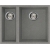 Zlewozmywak Elleci QUADRA 150 ST metaltek titanium 73