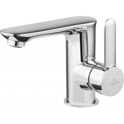 Deante Kalia Bateria umywalkowa z boczną dźwignią z korkiem click-clack - chrom BGK 021N