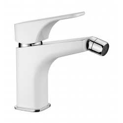 Deante Hiacynt Bateria bidetowa - chrom/biały BQH W310