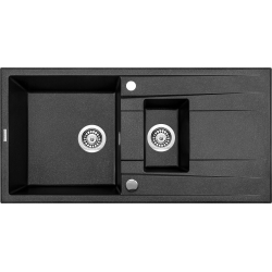 Deante Eridan Zlewozmywak 1,5-komorowy z ociekaczem ZQE G513