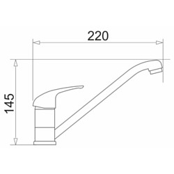 Bateria ASALIA, granit dark beige