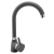 Zlew. MIDO (100x50) 1 1/2B 1D szary beton + bateria Bello