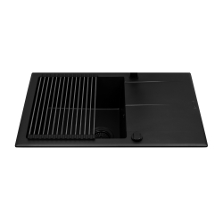 Zlew. KEROS (76x48) 1B 1D Black Edition