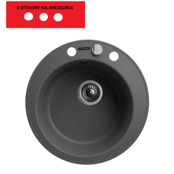 PYRAGRANITE LANCA O49 GREY (2+1TH)