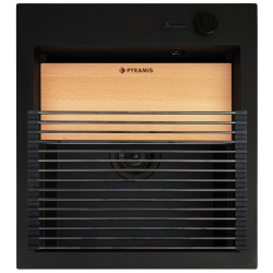 Zlew. SIROS (47x51,5) 1B, volcano Black Edition