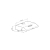 Okap kuchenny Pyramis Standard 60cm white