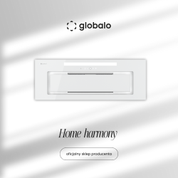 Okap kuchenny GLOBALO Loteo 80.4 Plus White