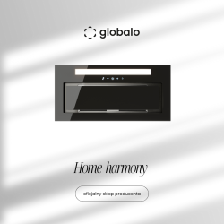 Okap kuchenny GLOBALO Loteo 60.4 Plus Black
