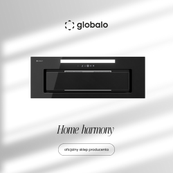 Okap kuchenny GLOBALO Loteo 80.4 Black