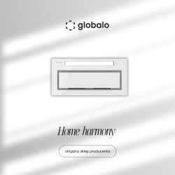 Okap kuchenny GLOBALO Silentio 60.2 White (bez silnika)