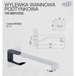 TOR-WWP.0200 CZARNY MAT