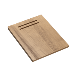 QUADRON | MARC 110 FM PRODUKT NA ZAMÓWIENIE | granitowy zlewozmywak kuchenny CZARNY mat + STAL | wymiary: 75 x 49 x 24 cm | akcesoria: syfon, dozownik