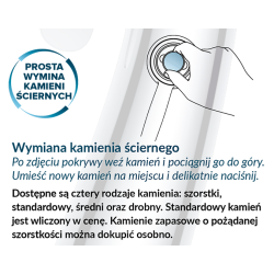 Kamień STANDARDOWY do słuchawki Pedicure Shower