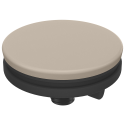 Zaślepka do otworu pod baterię/dozownik BEŻOWA river sand O 44 mm