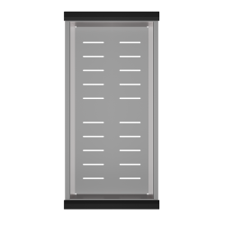 Wkładka stalowa ociekowa 425 x 200 x 60 mm