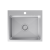 QUADRON LUKE 100 zlewozmywak stalowy (50x45x20) z syfonem 1-komorowy b/o