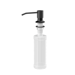 KEIRA dozownik płynu 320 ml nano PVD black metal