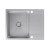 QUADRON LUKE 116 zlewozmywak stalowy (60x48x20) z syfonem 1-komorowy z/o