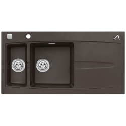 ALVEUS APELLES 70 zlewozmywak granitowy chocolate
