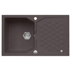 ALVEUS SENSUAL 30 zlewozmywak granitowy chocolate