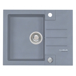 ALVEUS ROCK 30 zlewozmywak granitowy steel